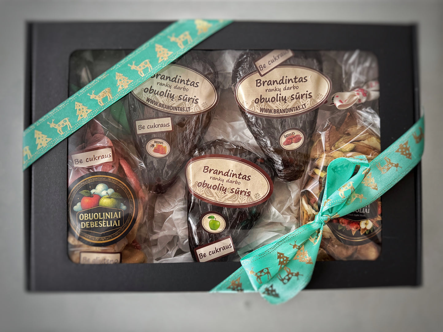 Obuolių sūrių Kalėdinis rinkinys