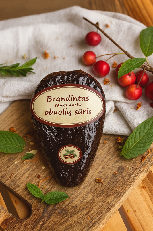 Brandintas obuolių sūris su Pušimi